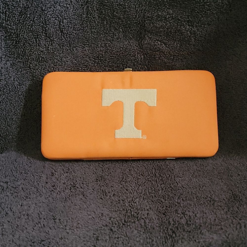 Orange Collegiate 'T' Women's Wallet